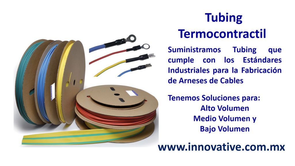 Tubing termocontractil para maquiladora