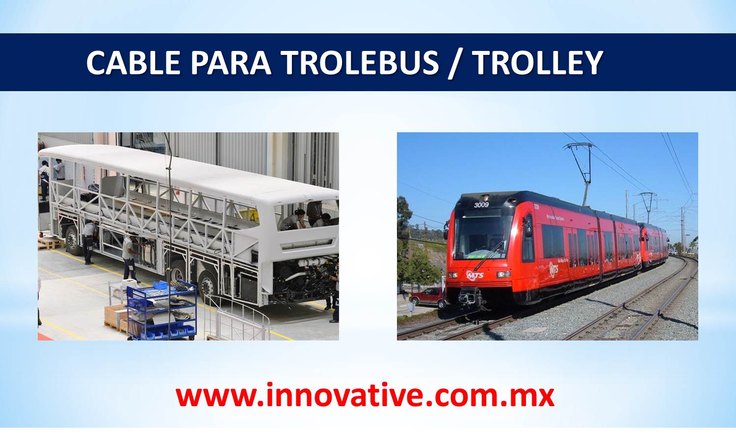 CABLE PARA TROLEBUS 1