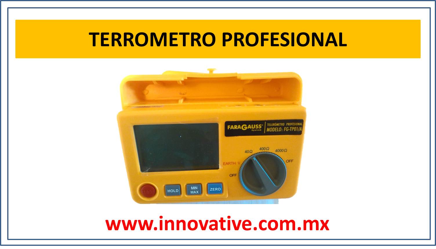 TERROMETRO PROFESIONAL