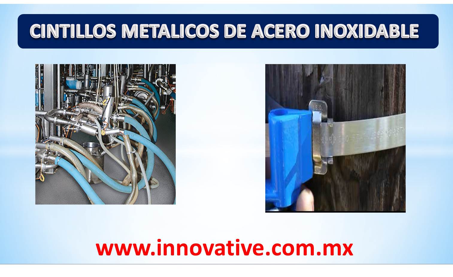 CINTILLOS METALICOS DE ACERO INOXIDABLE 1