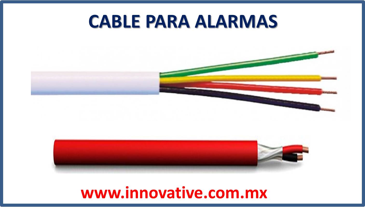 Manual Pedir prestado Pebish Cable para Alarma