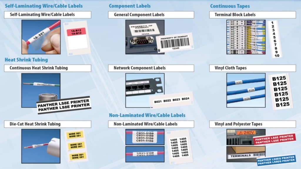 Etiquetas Brady, Etiquetas 3M, Etiquetas para Arneses de Cables,