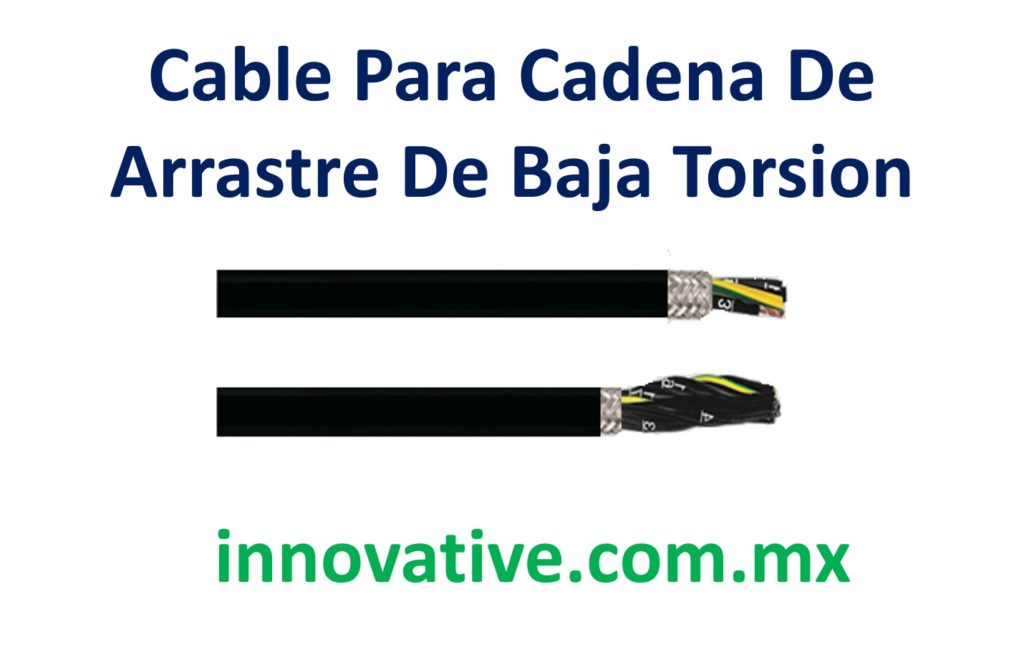 Cable Para Cadena De Arrastre De Baja Torsion