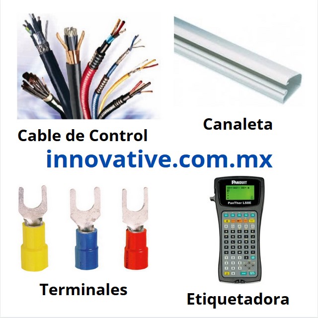 Canaleta para Cables Electricos, Voz y Datos - Regleta 