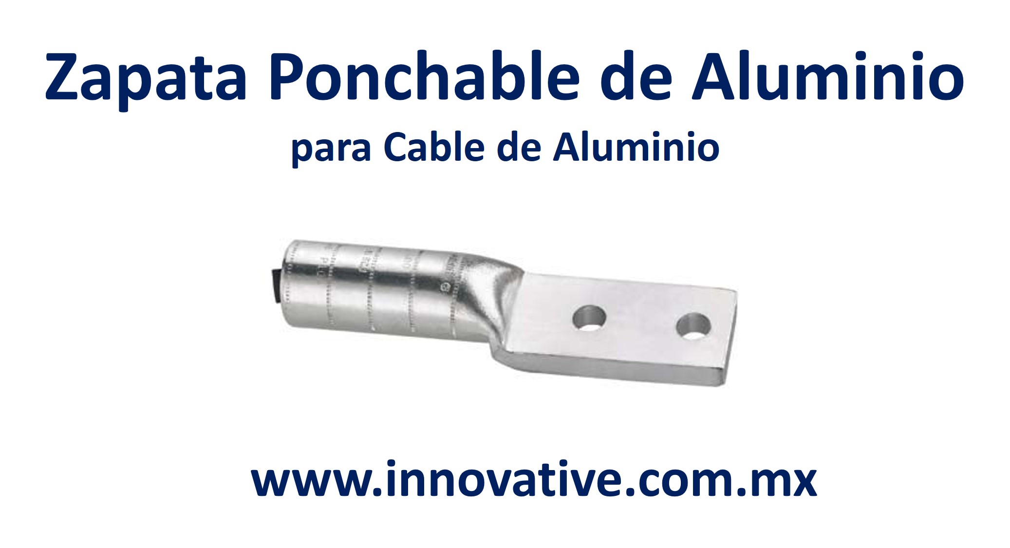 Conector de Aluminio para Cable Electrico de Aluminio y Cable de Potencia