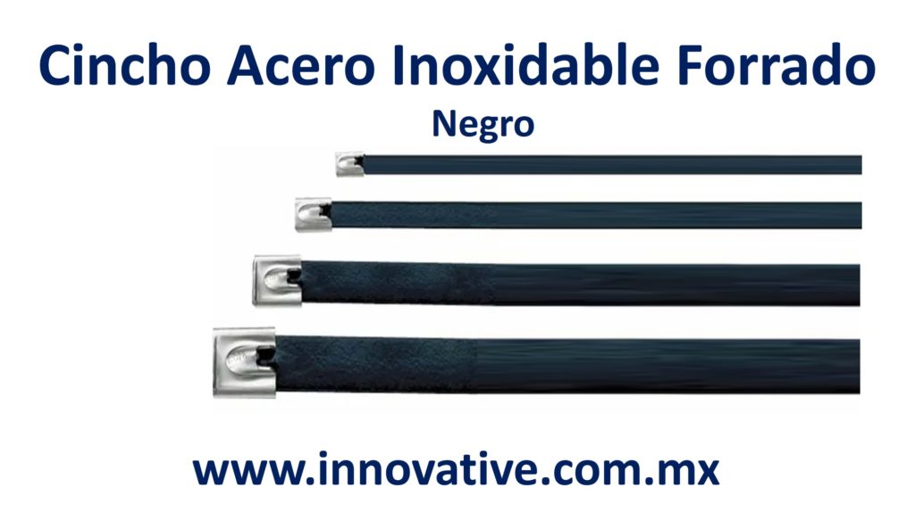 Cincho de Acero Inoxidable Forrado, Cintillo de Acero Inoxidable Forrado, panduit, panduit mexico, stronghold, stronghold mexico,