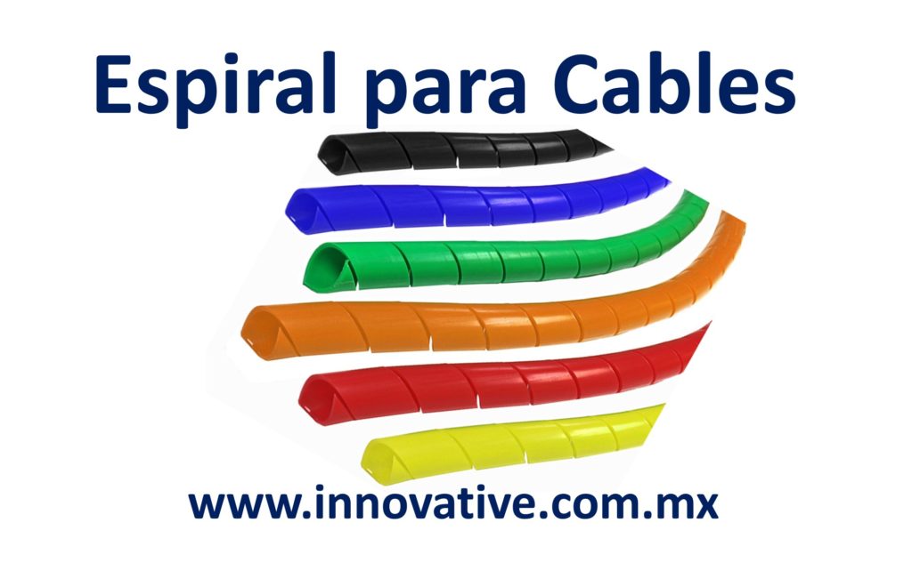 Espiral para Cables Mexico, Espiral para Cables Tijuana, Espiral para Cables de Computadora, Espiral para Cables Industriales,