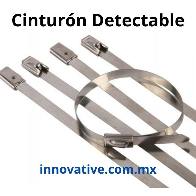 lo hizo tanto cantante Cincho de Acero Inoxidable - Cinturon Detectable