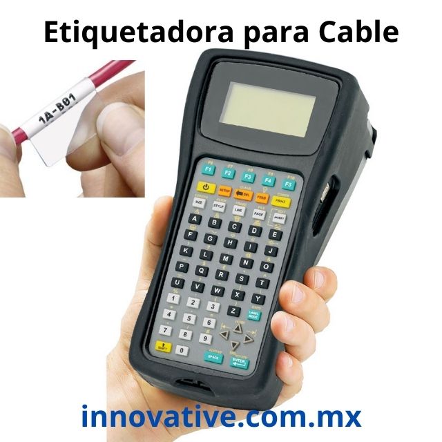 Etiqueta giratoria para cableado - Conectores-Redes-Fibra óptica