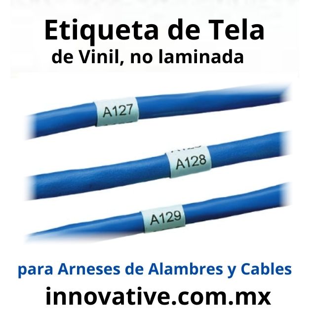 Etiquetas para Cable de Arneses Mexico