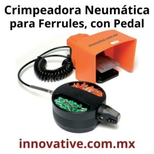 Crimpeadora para ferrules neumática, Panduit, TE connectivity, Molex, Hellermann Tyton, ABB, Tecma, Jabil, Arneses Medicos, Arneses para Comunicaciones, volex, Crimpadora de ferulas,