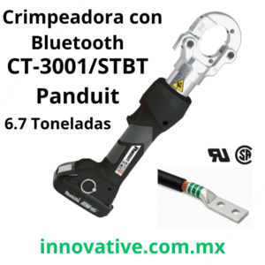 crimpeadora ct-3001/stbt panduit, crimpeadora hidráulica panduit, crimpeadora para, terminales de compresión, crimpeadora de zapatas, crimpeadora para conectores de compresion