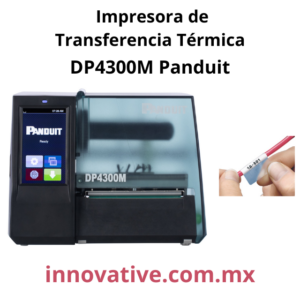 MP4300M Panduit Impresora DP4300M Panduit, impresora para cables, impresora de etiquetas, impresora de transferencia termica