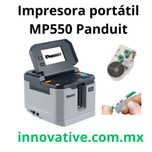 impresora MP550 Panduit, impresora para cables, impresora de etiquetas
