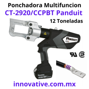 ct-2920/ccpbt panduit, ponchadora hidráulica multifunción, crimpeadora hidráulica panduit, herramienta para crimpear terminales, cortadora hidráulica de cable, perforadora hidráulica, panduit, burndy, hubbell, 