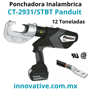 crimpeadora ct-2931/stbt panduit, crimpeadora hidráulica, ponchadora hidráulica panduit, ponchadora inalámbrica para terminales, ponchadora para zapatas, crimpeadora para terminales de compresión, herramienta para crimpear terminales, herramienta para crimpear zapatas, ponchadora para conectores de compresión, panduit, burndy, hubbell, 
