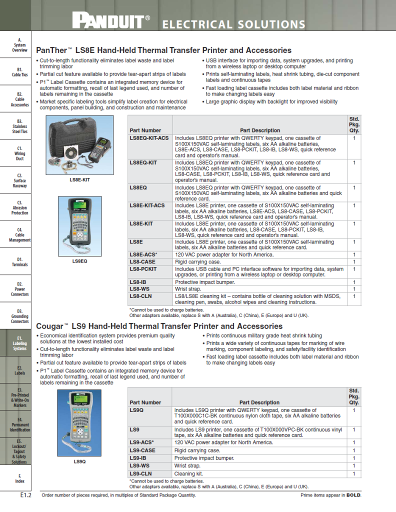 PanTher LS8E Hand Held Thermal Transfer Printer